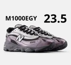 ニューバランス M1000EGY 新品 シルバー パープル ブラック 23.5