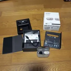 Sony WF-1000XM3 ワイヤレスイヤホン　箱と充電器