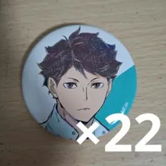 ハイキュー!! ani-art 及川徹 缶バッジ 22点