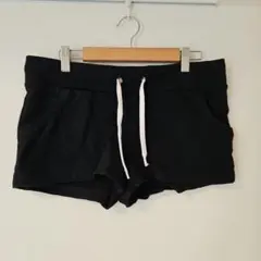 H&M ショートパンツ 黒 S