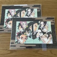 鬼滅の刃 プラスチックフォルダー 2枚セット　映画特典