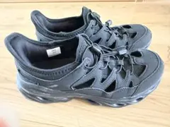 HAMURE スニーカー ブラック 25.0cmのサムネイル