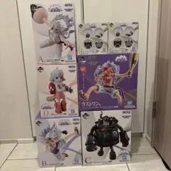 ワンピース 一番くじ フィギュア マルコ ラッキールウ ボニー ギア4