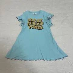 マーキーズ　120cm 女の子　メローワンピース　夏服　ノースリーブ　半袖