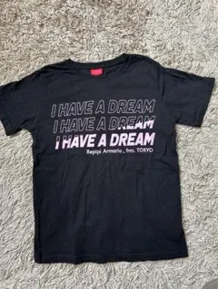 repipi armarioレピピ◆プリント半袖Tシャツ XS 黒