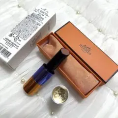 新品未使用】HERMES ベージュ グラッセ ルージュ ブリヤン ア レーヴル