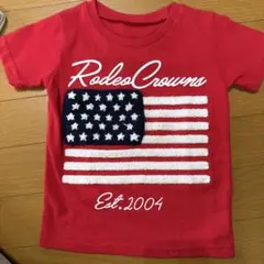 Rodeo Crowns 星条旗モチーフ Tシャツ レッド　Sサイズのサムネイル