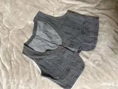 Curve corveグレー デニムベスト