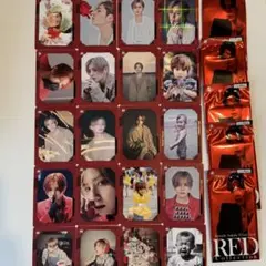 RED 山田涼介 ビジュアルカード コンプリートセット 外袋5枚付き
