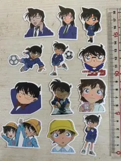 名探偵コナン 江戸川コナン ステッカー 4枚 セガラッキーくじ - メルカリ
