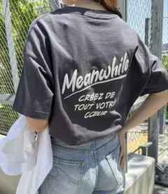 ディスコート プリントエンブロイダリーロゴ半袖Tシャツ