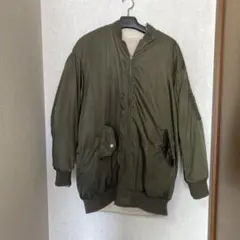【ほぼ未使用】カーキ　MA-1 ※リバーシブル