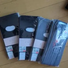 新品　ストッキング 4点セット M-L ブラック グレー