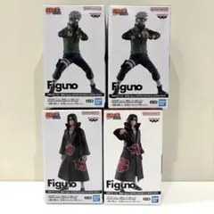 NARUTO ナルト 疾風伝 Figuno イタチ 2種4点セット - メルカリ