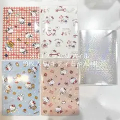 24時間以内発送⭐️A6サイズ　透明シール帳　シール帳台紙　ホログラムリフィル