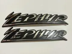 じ*ん様 イナズマ400 タンクエンブレム 2個セット クローム - メルカリ