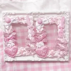 硬質ケース トレカケース ホイップデコ ピンク いちご 量産型 ペア