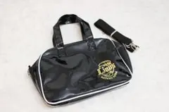【新品】黒×ゴールド　西武ライオンズ　エナメル　バッグ