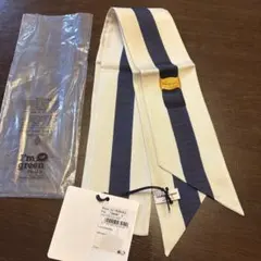 Salvatore Ferragamo スカーフ シルク100% ストライプ新品のサムネイル