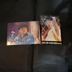 山下健二郎　フォトカード　2種　EXPO　三代目　コラボカフェ　ツタヤ　実写