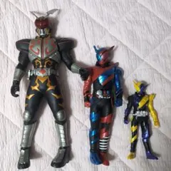 仮面ライダー フィギュア 3体セット