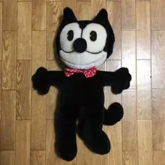 80s 韓国製 Felix the Cat ぬいぐるみ ヴィンテージ 約50㎝のサムネイル