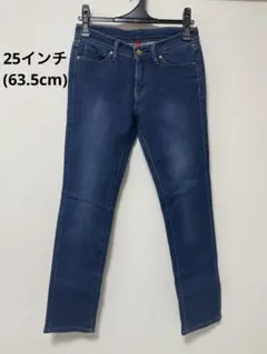 【美品】UNIQLO UJ スキニーデニム 25インチ 股下72cm