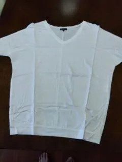 INDIVI Vネック 半袖Tシャツ ホワイト 38のサムネイル