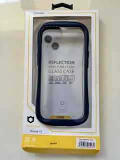 iFace ネイビー iPhoneケース