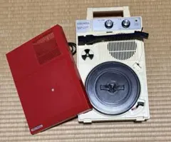 日本コロンビア　ポータブルレコードプレーヤーGP-3 取扱説明書付き