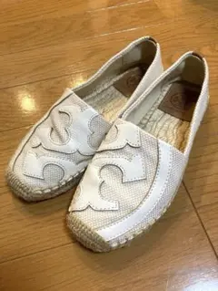 ☆新古品☆Tory Burch☆エスパドリーユ☆フラットシューズ☆24.5 ☆新古品☆Tory Burch☆エスパドリーユ☆フラットシューズ☆24.5