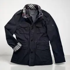 2026年最新】BURBERRY BLACK LABEL メンズ ミリタリージャケットの人気