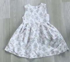 petit main 花柄ノースリーブワンピース