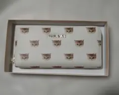 PAUL & JOE 猫顔プリント 長財布のサムネイル