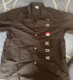 ポケモン 半袖シャツ 黒