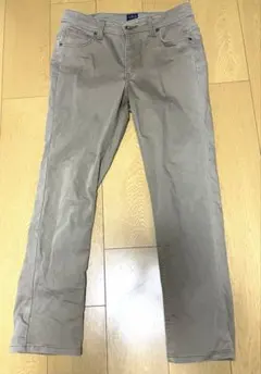 EDWIN スリムフィット ブラウン チノパン レディース
