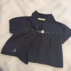 fd.ash ダークブルー カーディガン