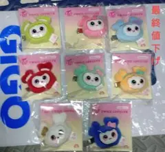 GIGO限定 TWICE ぬいぐるみヘアピン BABY LOVELYS 8種