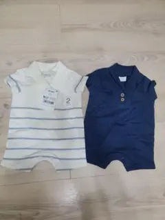 NEXT baby ロンパース2枚セット