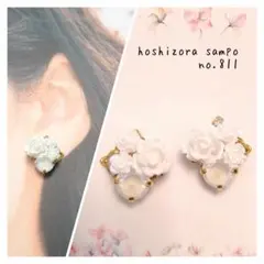 ✴no.811✴　ハンドメイドピアス・イヤリング