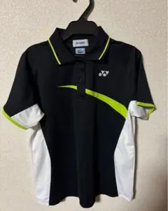 YONEX ポロシャツ ブラック/ホワイト/ライム