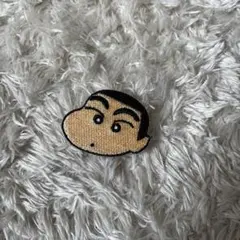 クレヨンしんちゃん　ステッカー　刺繍ステッカー アップリケ