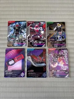 仮面ライダー電王　ガンバレジェンズ トレーディングカード 6枚セット