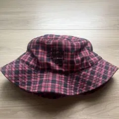 STUSSY バケットハット チェック柄 S/Mサイズのサムネイル