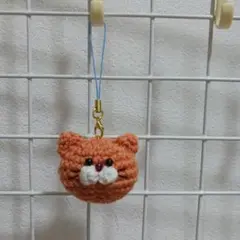 柴犬　あみぐるみ　ストラップ