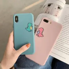 iPhoneケース 7 8 XS XR 11 12 恐竜 スマホケース グリーン