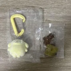 ポムポムプリン　カラフルカラビナマスコットチャーム　なかよしドロップチャーム