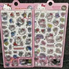 キティ　ボンボンドロップシール　2点セット