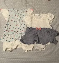 まとめ売り　70  BEBE べべ　ロンパース