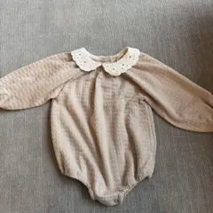 Bebe Holic ベージュロンパース